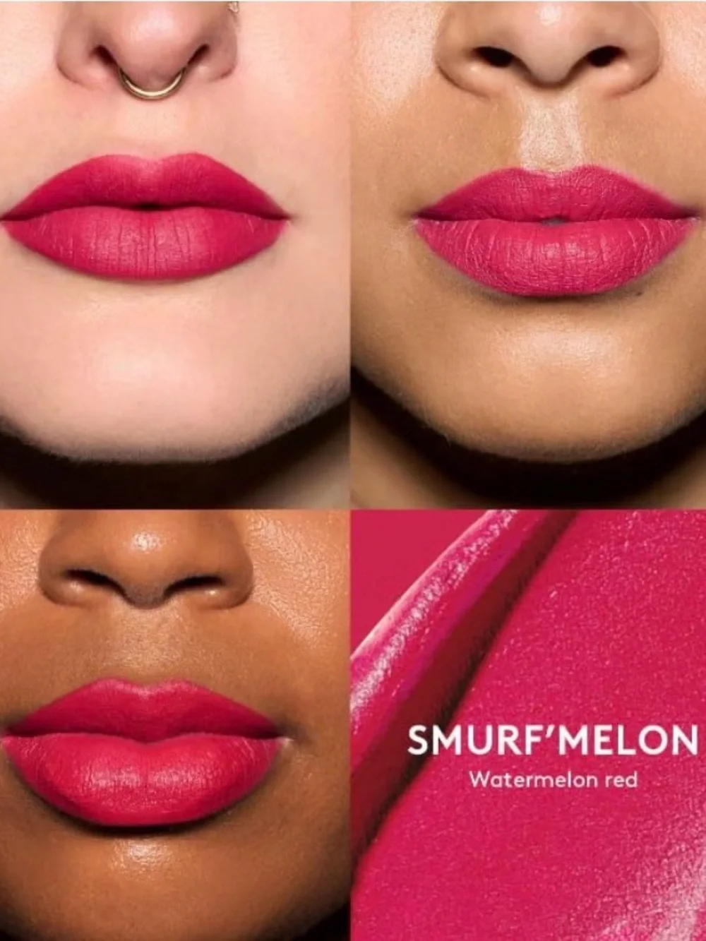 FENTY Beauty x Smurfs Icon Velvet Lipstick in Smurf’Melon